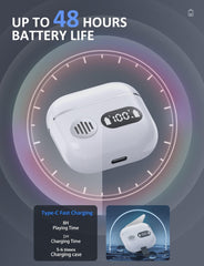 Wireless Earbuds Bluetooth 5.2 Ear Buds True Wireless Headphones