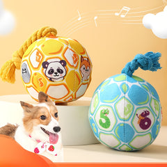 A Toy with a Bell That Makes Sounds to Keep Dogs Company While They Play, Without Battery