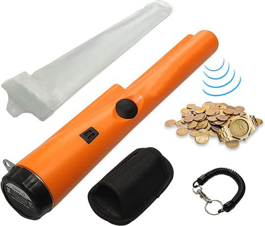 Waterproof Pinpointing Metal Detector, High Accuracy Gold Treasure