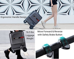 motorized carry on luggage