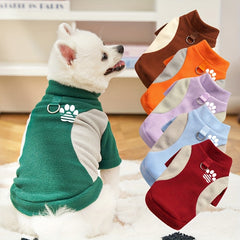 Autumn Winter Pet Dogs / Fleece Warm Sweater, Polyester Knit Fabric / Pullover Style for Small Chihuahua and Pug Dogs