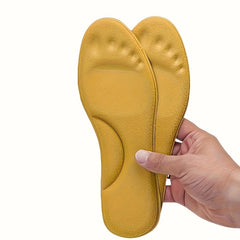 2 Pcs Winter Insoles, Thickened and Warm, Seasonal Warm Men's and Women's Sports Shoe Accessories with Small Size Trim Line, Freely Trimmable from Size 36 to 35