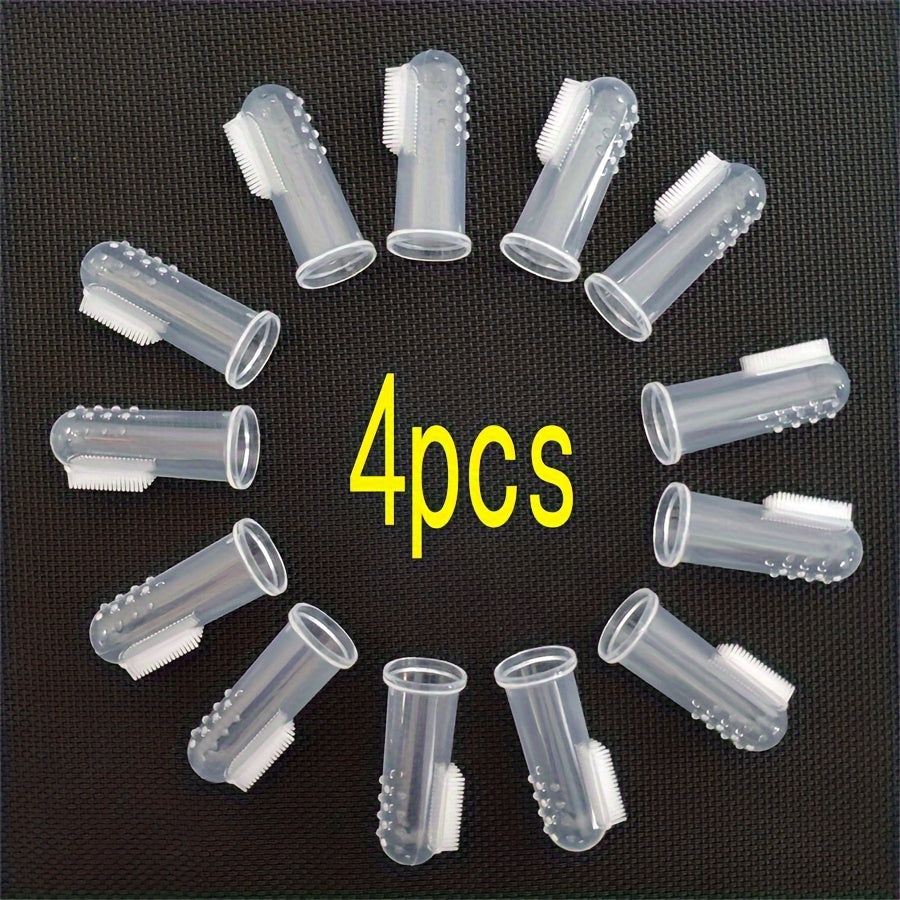 Pet Toothbrush Dog Toothbrush, Cat Toothbrush Dog Toothbrush Set Dog Finger Sleeve Toothbrush for Cleaning Dog Teeth, Cat Toothbrush, Dog Toothbrush, Puppy Toothbrush, Pet Dental Care