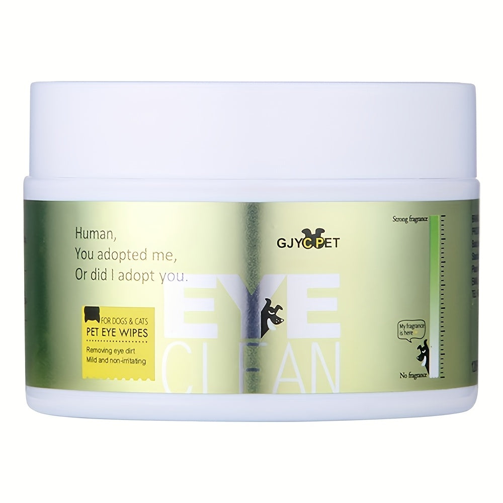 120pcs Pet Eye Wipes for Dogs | OIVOLII Brand Eye Cleaning Wipes for All Breed Sizes