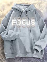 Men's Fashion Trendy Hooded Sweatshirt with Print