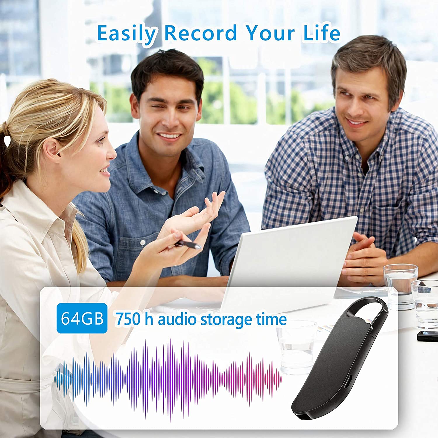 keychain voice recorder