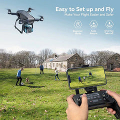Foldable 4K Drone with Camera for Adults Beginners，3-Aix Gimbal，9800ft | 5GHz | FPV | Video Transmission Hover Hold
