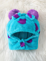 Baby 0-5 Years Spring/Autumn Daily Outing Bodysuit - Classic Versatile Flannel Soft Beige-Friendly in Blue-Purple Colorway, Perfect for