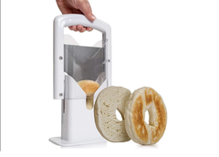 9.25-Inch, Red  Original Bagel Guillotine Universal Slicer