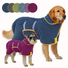 Cozy Fleece Dog / Soft Pullover with Hood / Perfect for Cold Weather / Hand Wash Only / Polyester / All-Season Wear / Dog Sweater for Small, Medium, And Large Dogs / Cold Weather Pet Wear / Soft Texture