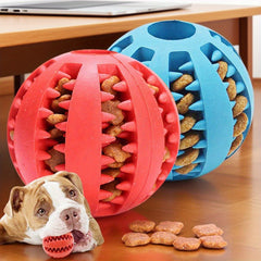 1pc Heavy-Duty Bite-Resistant Dog Ball - Non-Toxic Chew Proof Bouncing & Leakage Toy Suitable for Grinding Teeth, Anti-Gnawing for Large & Small Dogs, Puppy Teething, Pet Ball for /Outdoor Play