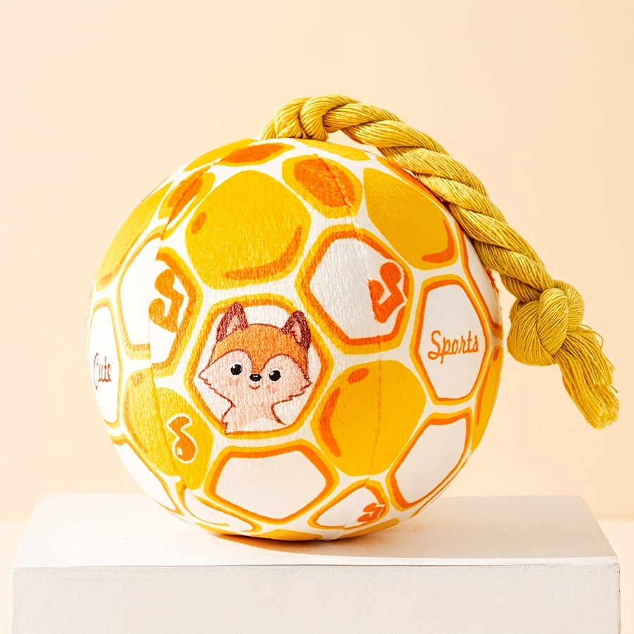 A Toy with a Bell That Makes Sounds to Keep Dogs Company While They Play, Without Battery