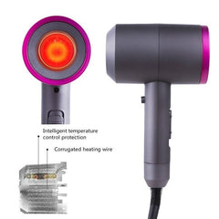 Thermostatic Hair Dryer with Negative Ion Technology