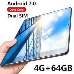 10.1" Octa-Core 4G 64GB Android 7.0 WiFi Tablet