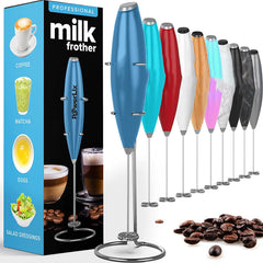 Milk Frother Handheld Maker For Coffee, Latte, Cappuccino, Hot Chocolate etc.