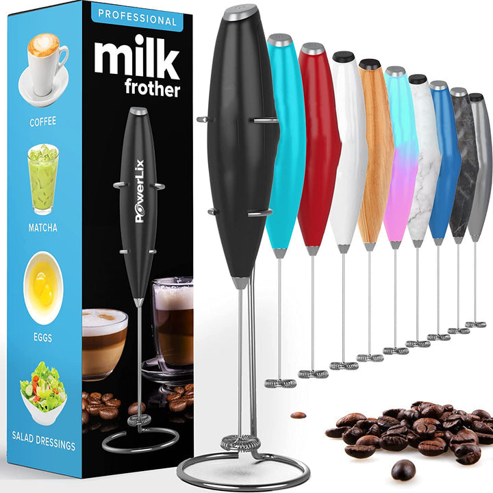 Milk Frother Handheld Maker For Coffee, Latte, Cappuccino, Hot Chocolate etc.
