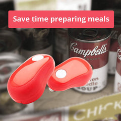 One Touch Can Opener: Auto Stop As Task Completes, Ergonomic.