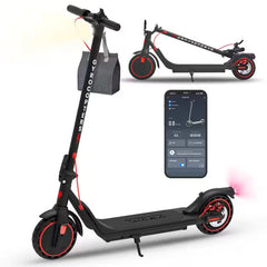 Electric Scooter (2025 Model) for Adults & Teens with App | 8.5” Burst Proof Tires | Speed 30 km/h, Range Up to 30 km | 7800 mAh Robust Battery | 350W Powerful Brushless Motor