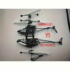 Helicopter Toy with Animal & Infrared Sensor - Stable, Drop-Resistant