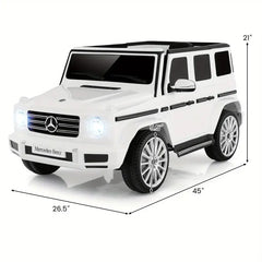 MERCEDES BENZ G500 Kids Ride-on Car, 12V Powered Ride
