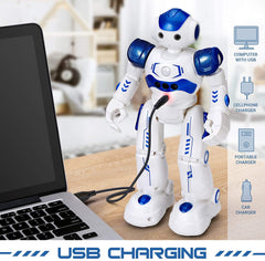 RC Robot Toy - Rechargeable, Hand Gesture Sensing, and More