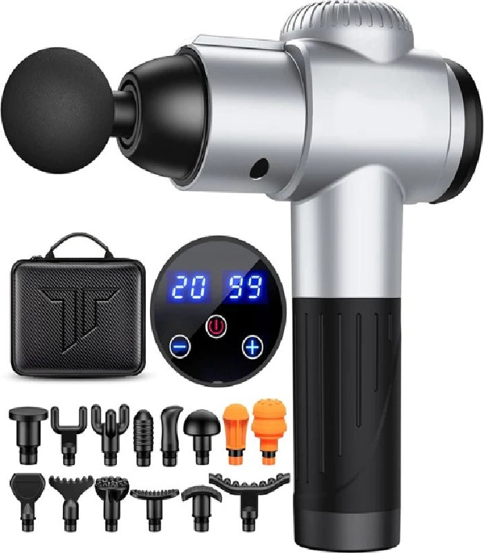Massage Gun, Upgrade Percussion Muscle Massage Gun for Athletes