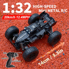 1:32 Scale High-Speed Mini RC Truck - 20km/h