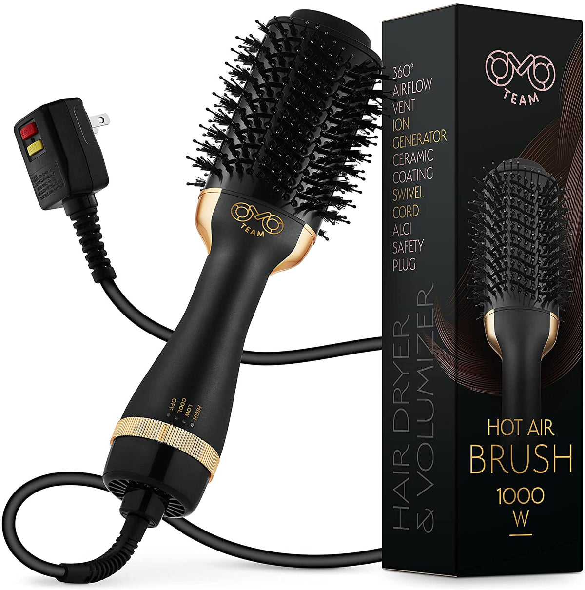 Professional Blowout Hair Dryer Brush