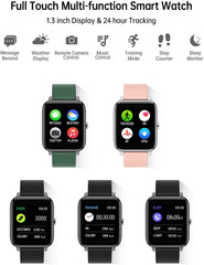 Smartwatch with Blood Pressure, Blood Oxygen Monitor and Fitness Tracker