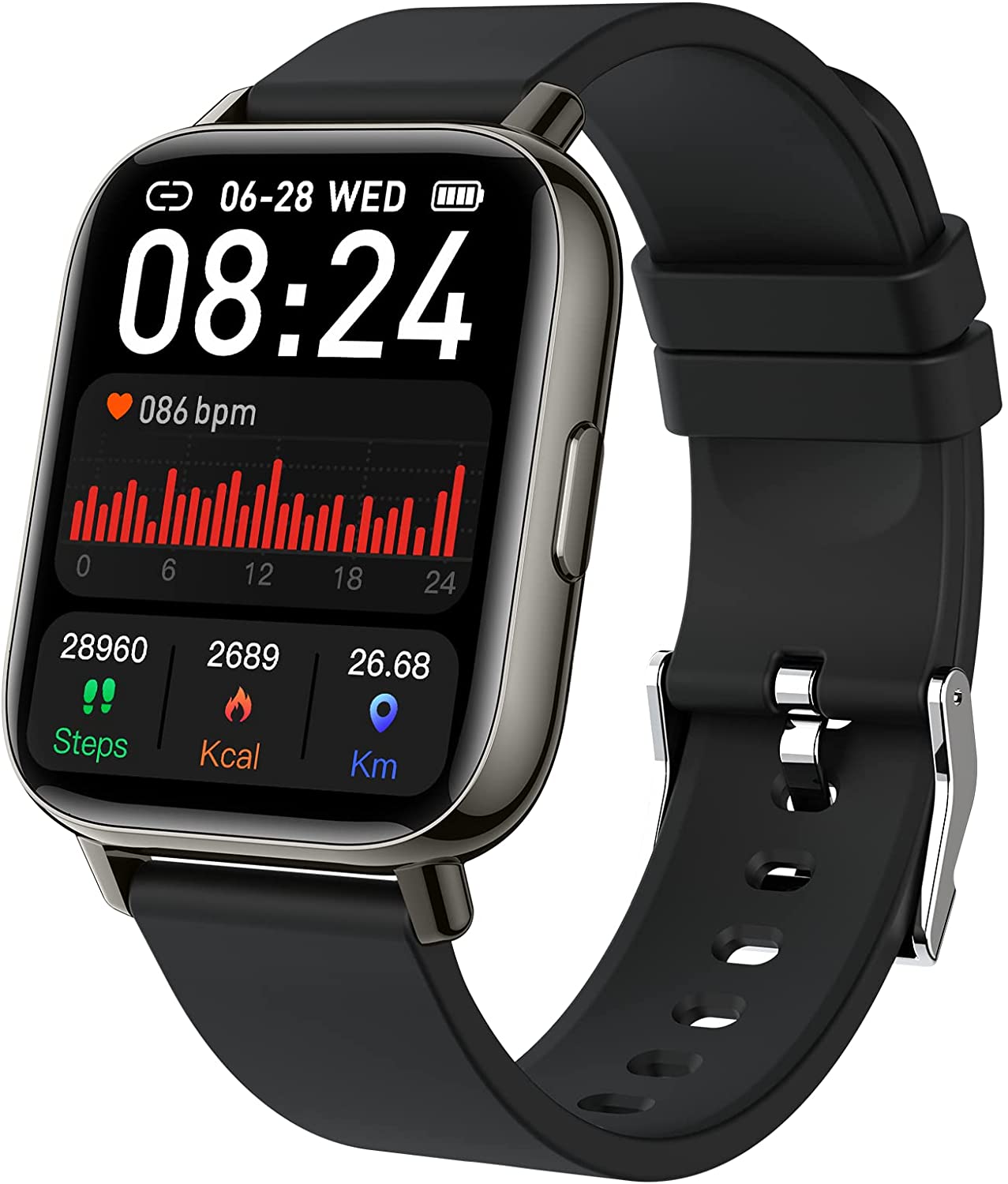 SmartWatchforMenWomen2021_1.69_HDTouchScreenFitnessTrackerSmartwatchforAndroidiOS_FitnessWatchesSleepHeartRateMonitor_IP68WaterproofPedometerActivityTracker24SportsModes