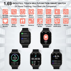 SmartWatchforMenWomen2021_1.69_HDTouchScreenFitnessTrackerSmartwatchforAndroidiOS_FitnessWatchesSleepHeartRateMonitor_IP68WaterproofPedometerActivityTracker24SportsModes