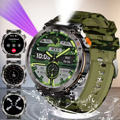 Men'S Outdoor Sports Smartwatch with Wireless 5.0