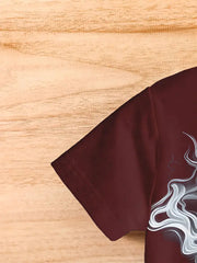 Men'S 3D Printed Black Short-Sleeve T-Shirt - Casual Crew Neck, Slight Stretch Fabric with Cartoon Character Graphic, Perfect for Casual Attire, Novelty Tshirt | Playful Design | Quality Print Finish