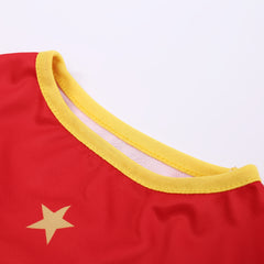 1pc Spain National Team Pet Jersey 2026 - Sleeveless Dog & Cat Soccer Shirt with Spain Flag Colors, Number 10 & Emblem, Breathable All-Season Comfort Fit for Small/Medium/Large Dogs & Cats, Machine Washable Football Apparel