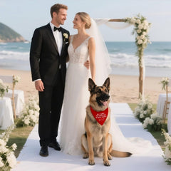 1pc 24.8×11 INCH All I Desire for Christmas Is Additional Treats Red Dog Bandana, Christmas Birthday Gift for Dog Lover Parents, Puppy Scarf Photo Accessory for Party Dinner Reusable Bib Wipes