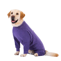 [Dog Pajamas] Large Dog Pajamas - Soft Stretchy Pet Sleepwear, Easy Slip-On Onesie for Great Danes, Mastiffs, German Shepherds - Machine Washable Winter, Fall, Spring Outfit - Cozy Dog Clothing Gift for Big Breeds, Dog Pajamas, Seasonal Dogwear, Pullover