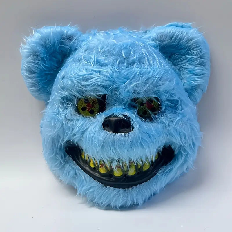 Scary Halloween Bunny Bear Mask - Costume Party Cosplay Prop