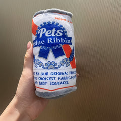 [Squeaky Can Toys for Dogs] Durable Chew-Resistant Squeaky Can Toys for Dogs - Interactive Pet Sound Toys with Striped Pattern, No Battery Needed, Medium Breeds & All Dog Types, Playful Dog Design, Safe Dog Product