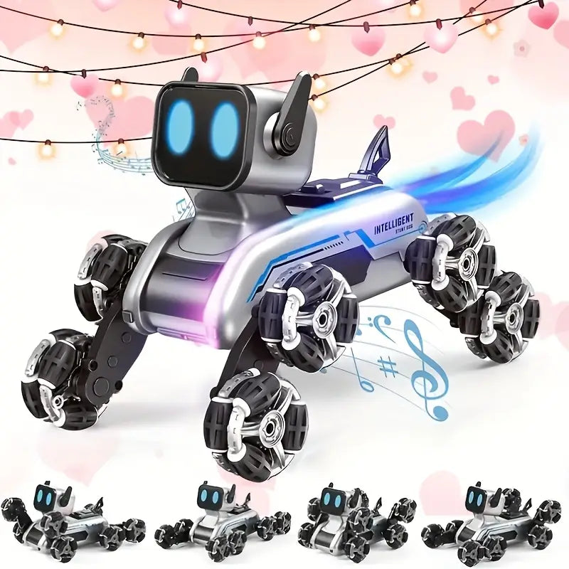 New upgrade 2.0 eight-wheeled Robot Dog Toy