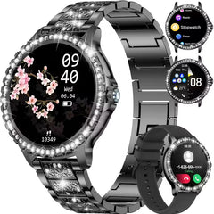 Smart Watch for Women 1.32-Inch HD Smartwatch with Wireless Call Fitness Tracker with 20 Sports Modes